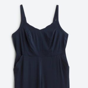 Jumpsuit - Scallop detail and pockets
